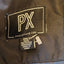 PX Clothing Jacket Mens 3XLT Hooded Puffer Full Zip Gray Black Colorblock Hoodie