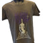 Gothic Graphic Tee T Shirt Mens Medium Short Sleeve Skeleton Macabre Heavy Metal