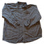 Van Heusen Studio Shirt Mens 3XLT Button Up Long Sleeve Cotton Plaid Blue Gray