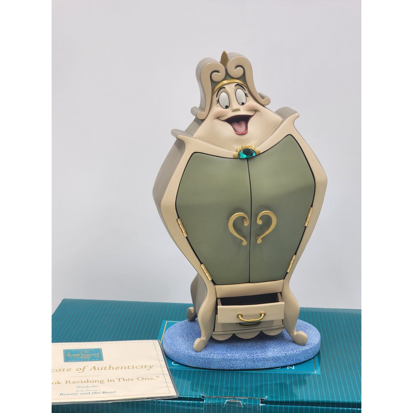 WDCC Beauty the Beast Wardrobe You’ll Look Ravishing in This One Dresses COA Box