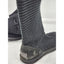 Ugg Boots Women Classic Cardy Winter Knitted Size 7 Black 5819 Mid Calf To Tall