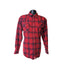 Roper Shirt Men XL Red Plaid Flannel Long Sleeve Western Snap Cowboy Rodeo Ranch