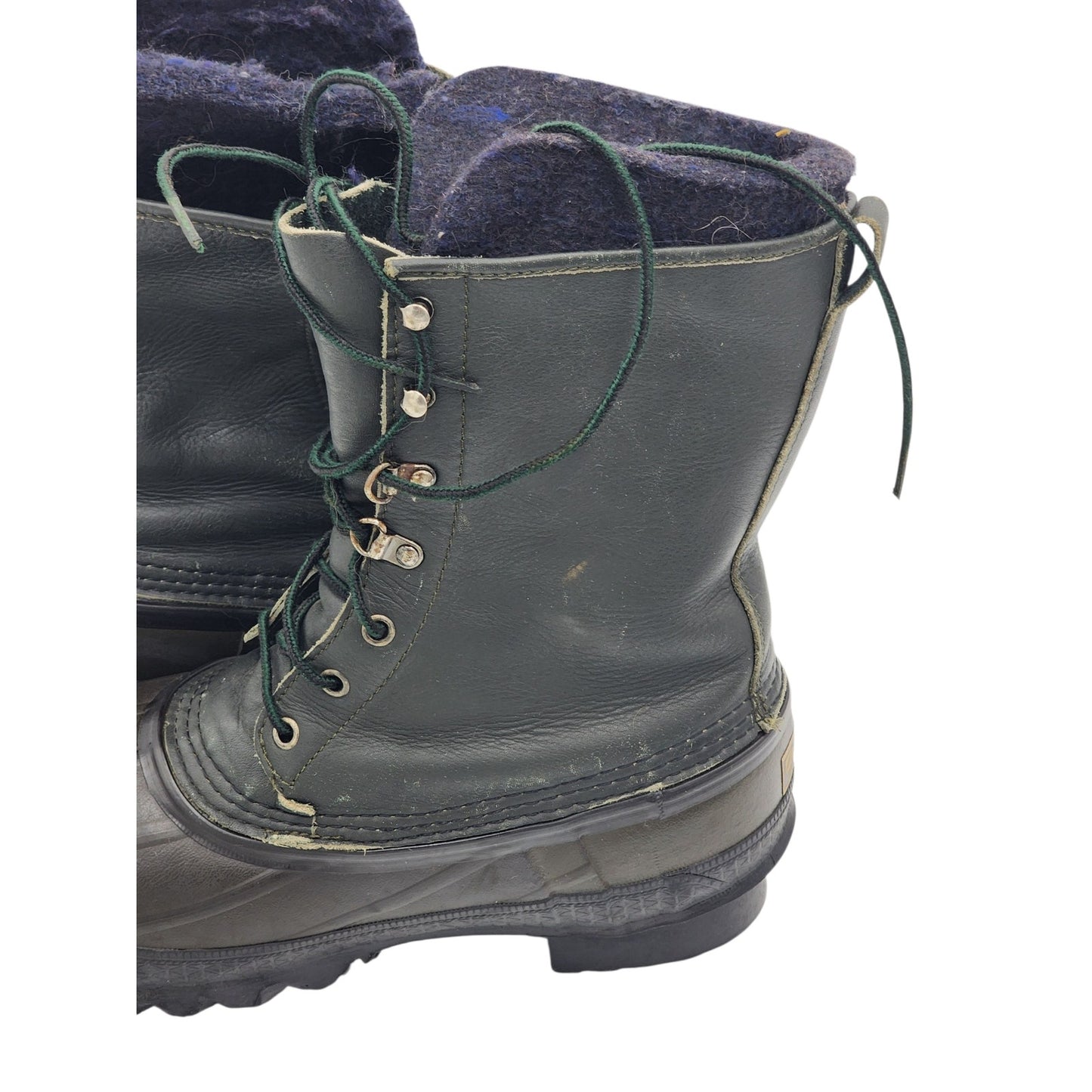 LaCrosse Outdoorsman Insulated Rubber Hunt Boots 7 USA Steel Shank Duck Winter