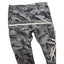 Wrangler Cargo Pants Men Size 40x32 Gray Camouflage Regular Taper Stretch Cotton