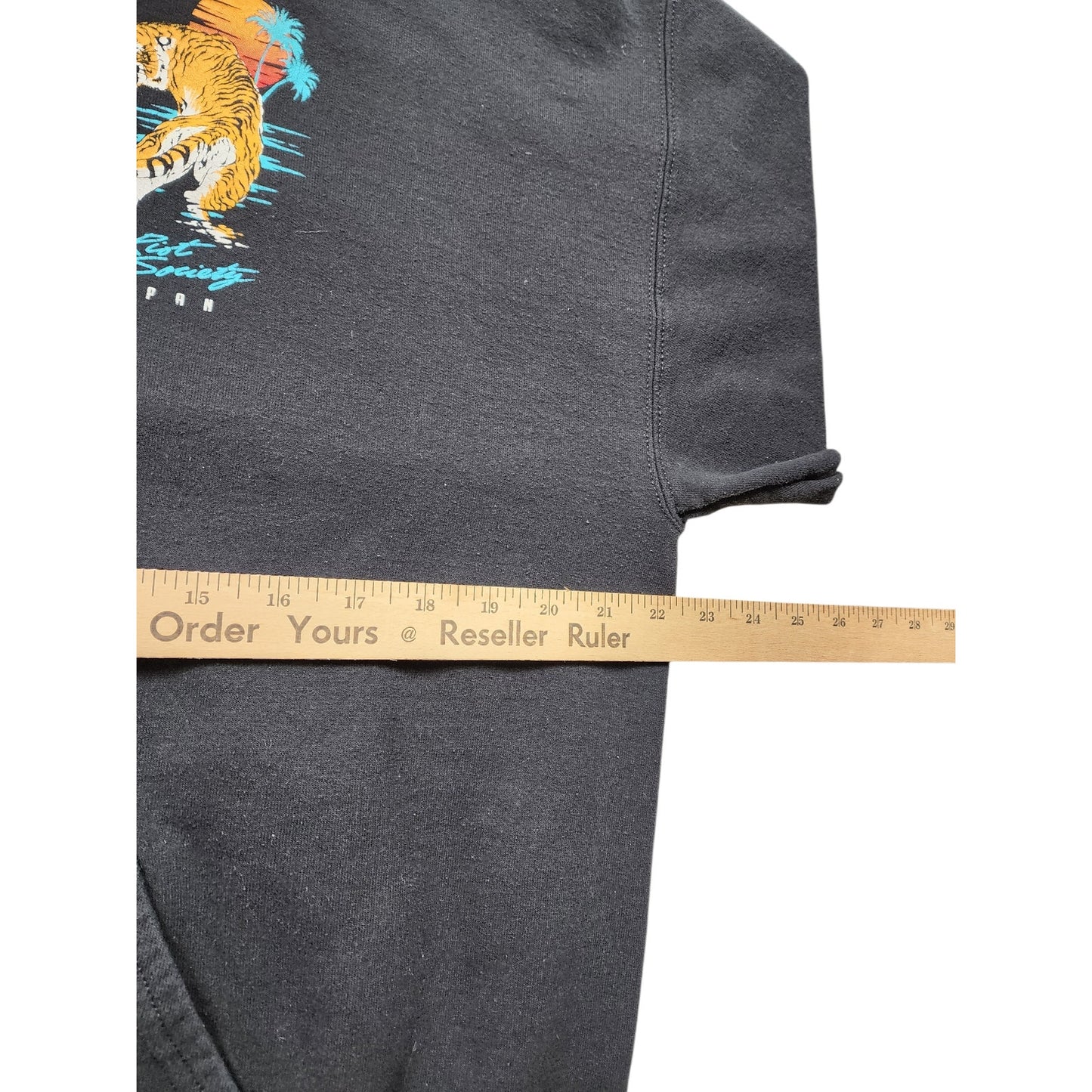 Riot Society Tiger Tokyo Hoodie Large Graphic Japan Streetwear Sunset Skater Y2K