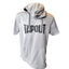 Tapout Hoodie Mens Medium Sleeveless Short Sleeve Pullover MMA Gym Sweatshirt