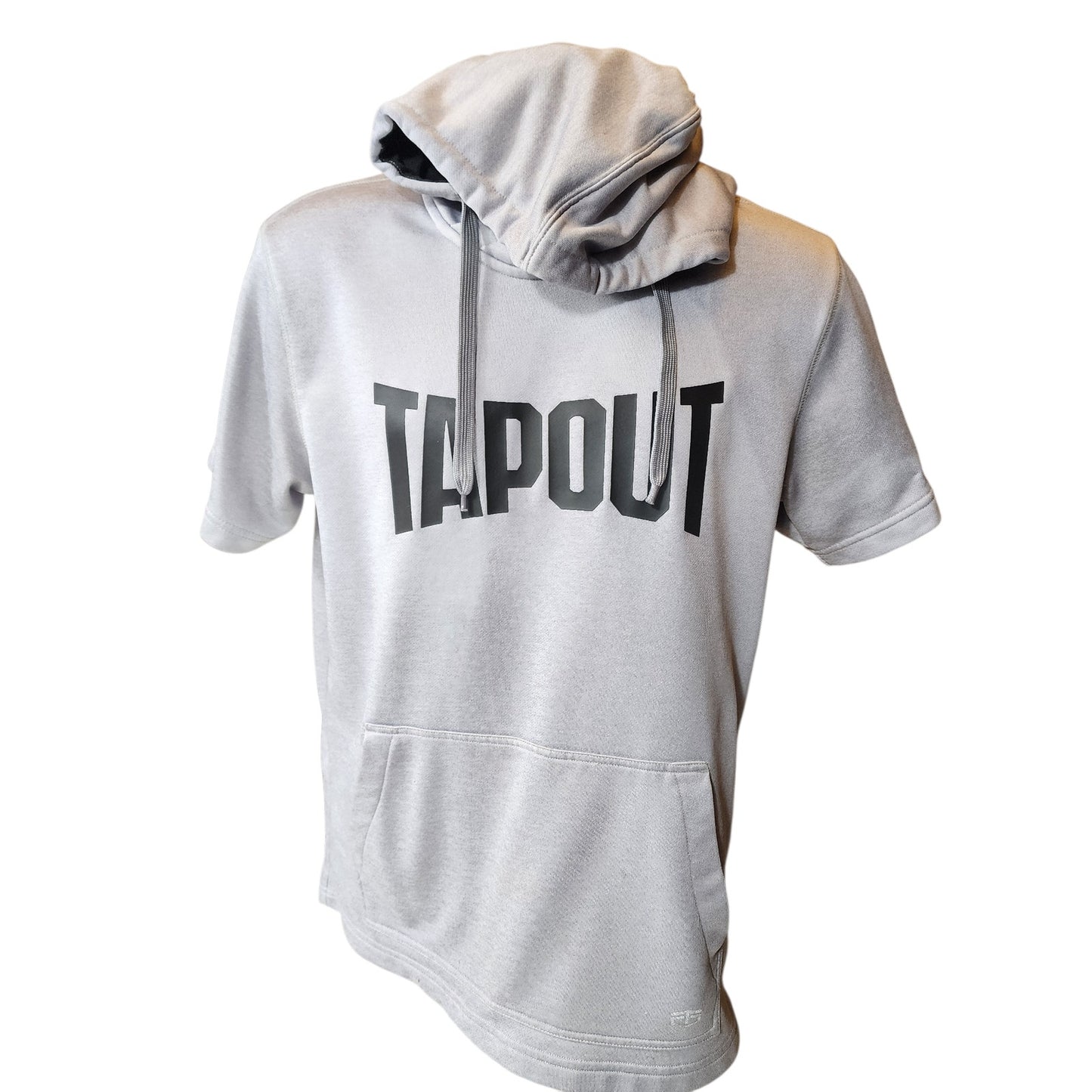 Tapout Hoodie Mens Medium Sleeveless Short Sleeve Pullover MMA Gym Sweatshirt