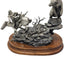Chilmark Pewter Bear Meet Sculpture Star Liana York 1984 Limited Western 9"