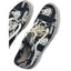 Vans Shoes Black White Print Sneakers Mens 12 Low Top Skate Streetwear 500714