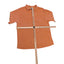 Tommy Bahama Silk Shirt Mens Large Orange Check Short Sleeve Button Beach Resort