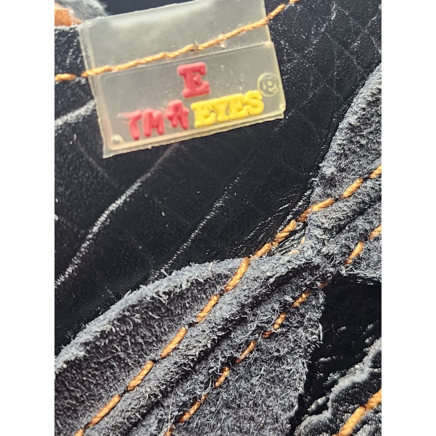 TMA EYES Ankle Boots Mens 8 Leather Germany Punk Grunge Boho Vintage Inspired