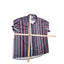 Hardaddy Shirt Mens 3XL Button Short Sleeve Oversized Casual Stripes Lightweight