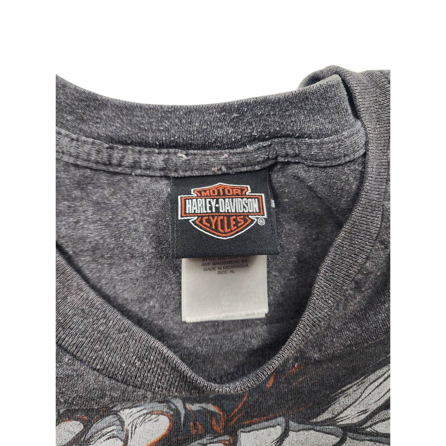 Harley Davidson T Shirt Mens XL Graphic Scottsdale Arizona Dragon Tee Biker Moto