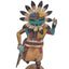 Kachina Tawa Sun Signed R Duwyenie Native American Southwest Art Hand Carved 12"