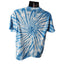 Sublime T Shirt Blue Tie Dye Sun Face Graphic Mens Large Vintage Rock Band Tee