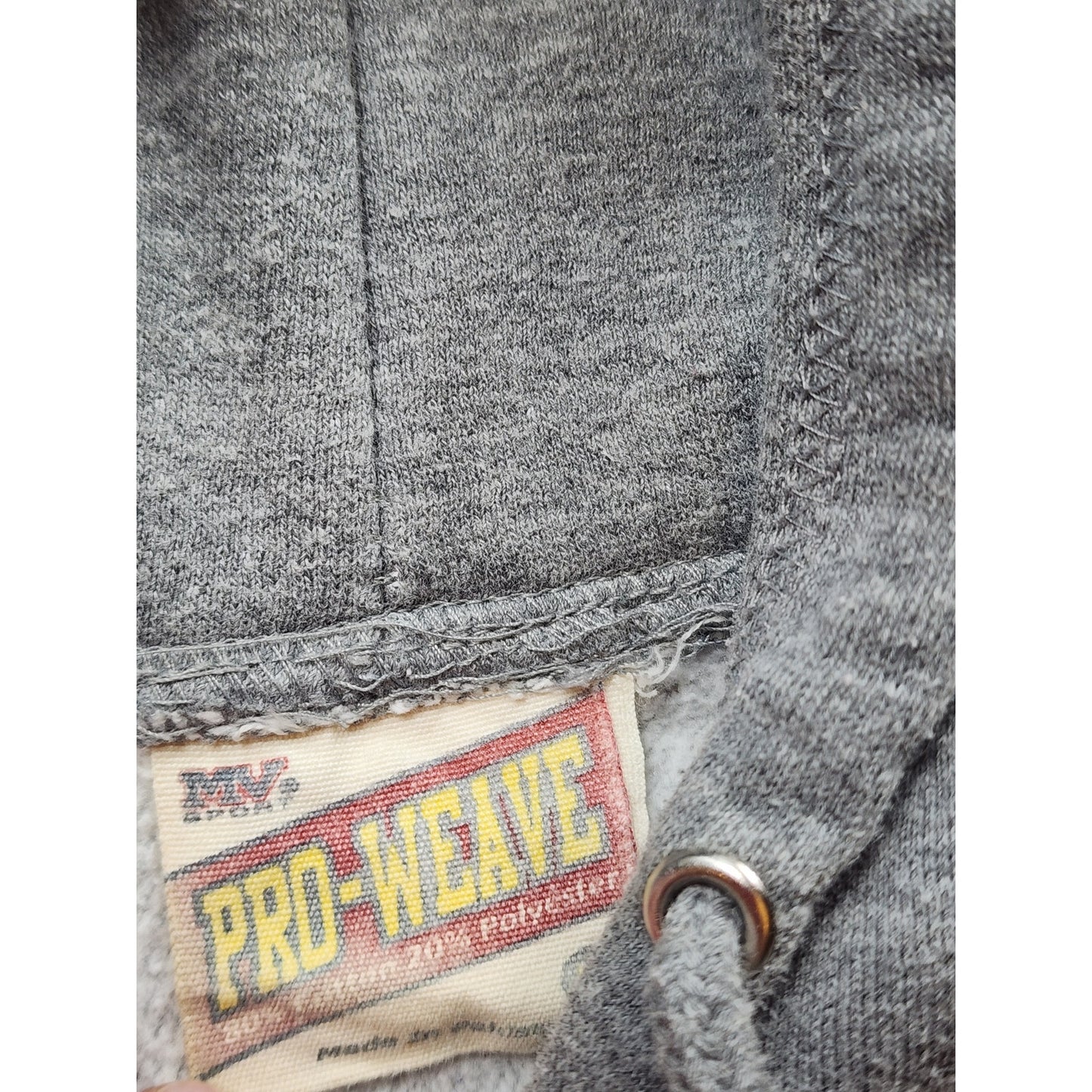 Pro Weave Marines Hoodie Mens Medium Vintage Sweatshirt USMC Kangaroo Pocket