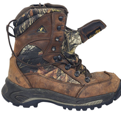 Golden Retriever Boots Men 9M 400G Hiking Hunting Waterproof Camo Oil Slip 4668