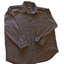 Route 66 Shirt Mens XL Brown Fleece Button Up Long Sleeve Jacket Overshirt Layer