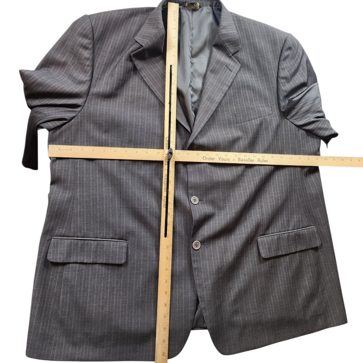 Firado Rome Italy Wool Suit Jacket 54L US Blazer Sport Coat Super 130s Italian