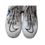 Nike Alpha Shoes Fastflex Cleats Mens 12 White Blue CV0582-101 Turf Football