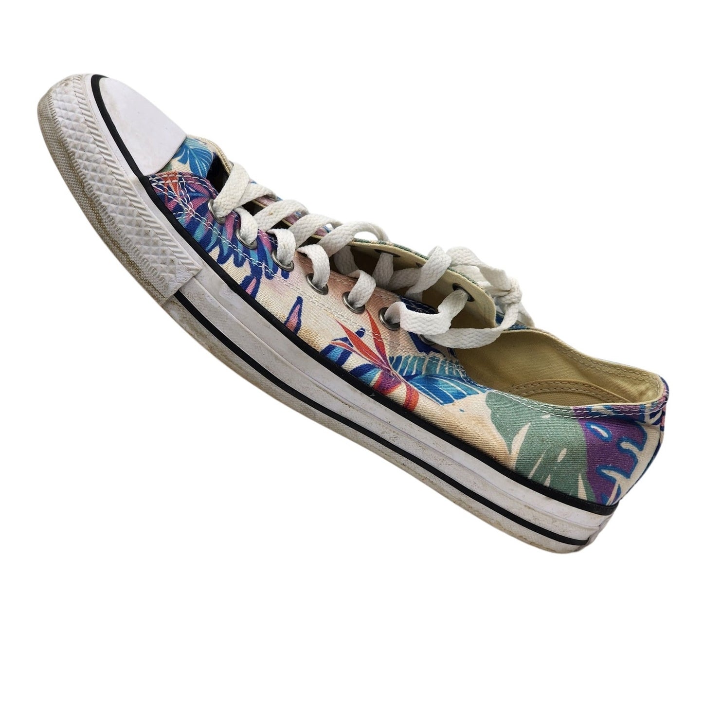 Converse All Star Shoes Tropical Low Tops Unisex Men 10 Women 12 Sneakers Kicks
