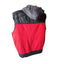 Polo Ralph Lauren Vest Men XL Puffer Red Black Hooded Full Zip Pony Fleece Gilet