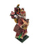 Vintage Italian Santa Figurine Italy HandPainted Old World Christmas Decor 10"