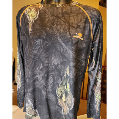 Mossy Oak Shirt Long Sleeve Mens Small Camo Hunting Apparel Outdoor Clothing