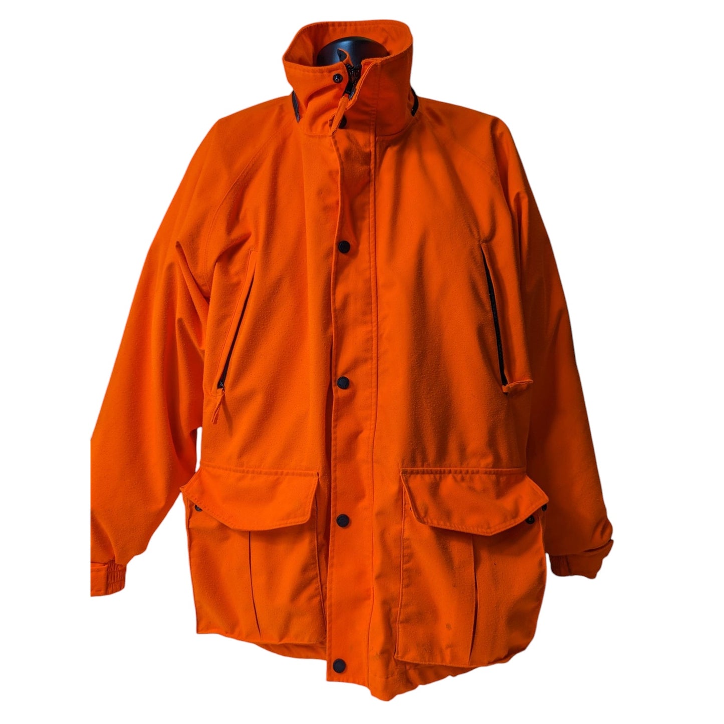 Cabelas Dry-Plus Blaze Orange Hunting Jacket Mens Large Insulated Outdoor Gear
