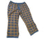 Haband Ice House Flannel Lined Slacks Mens 44 S Blue Elastic Waist Winter Pants