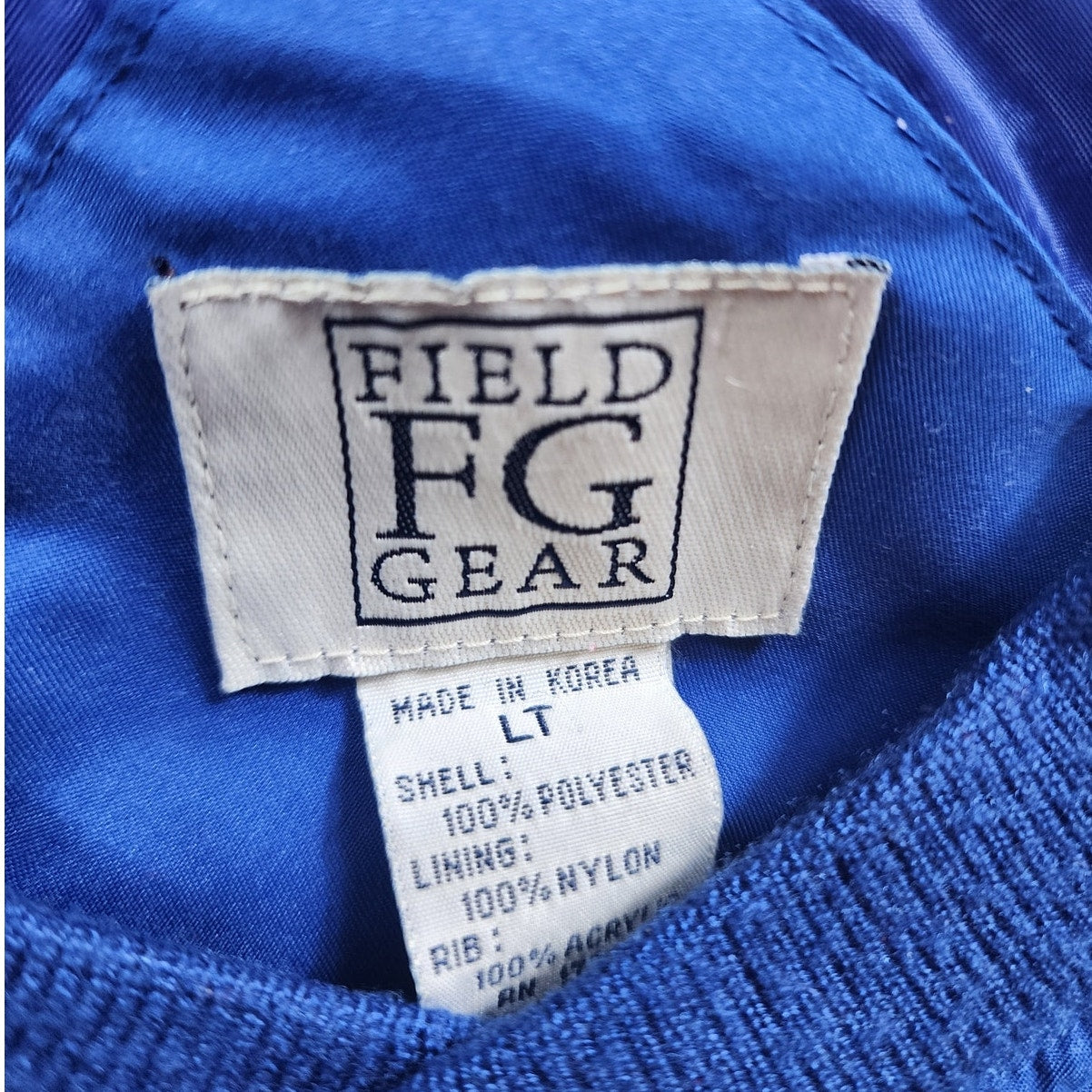 Field Gear Pullover Men Large Tall Windbreaker Jacket Vintage Lightweight Hiking