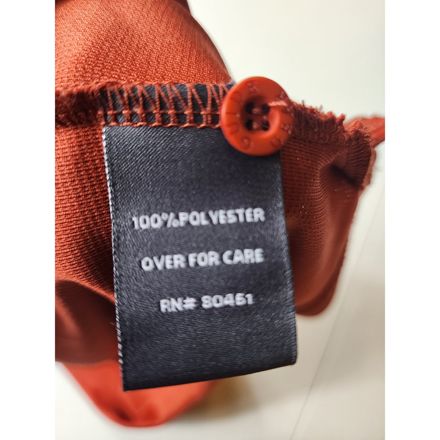 Guide Gear Polo Shirt Men 3XL Camo Shoulder Rust Orange Performance Hunting Golf