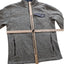 Marmot Full Zip Wool Blend Fleece Jacket Womens Large Gray Outdoor Hiking