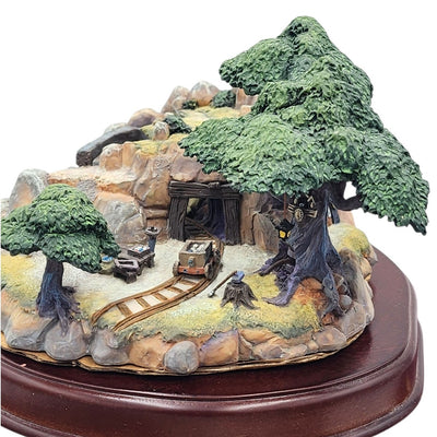 WDCC Disney Enchanted Places Snow White Seven Dwarfs Jewel Mine Vintage Box COA