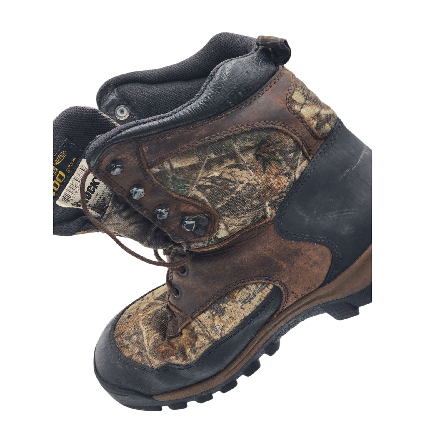 Rocky Boots Men 9 Waterproof Camo 400g Thinsulate Hunting Hiking FQ0004754