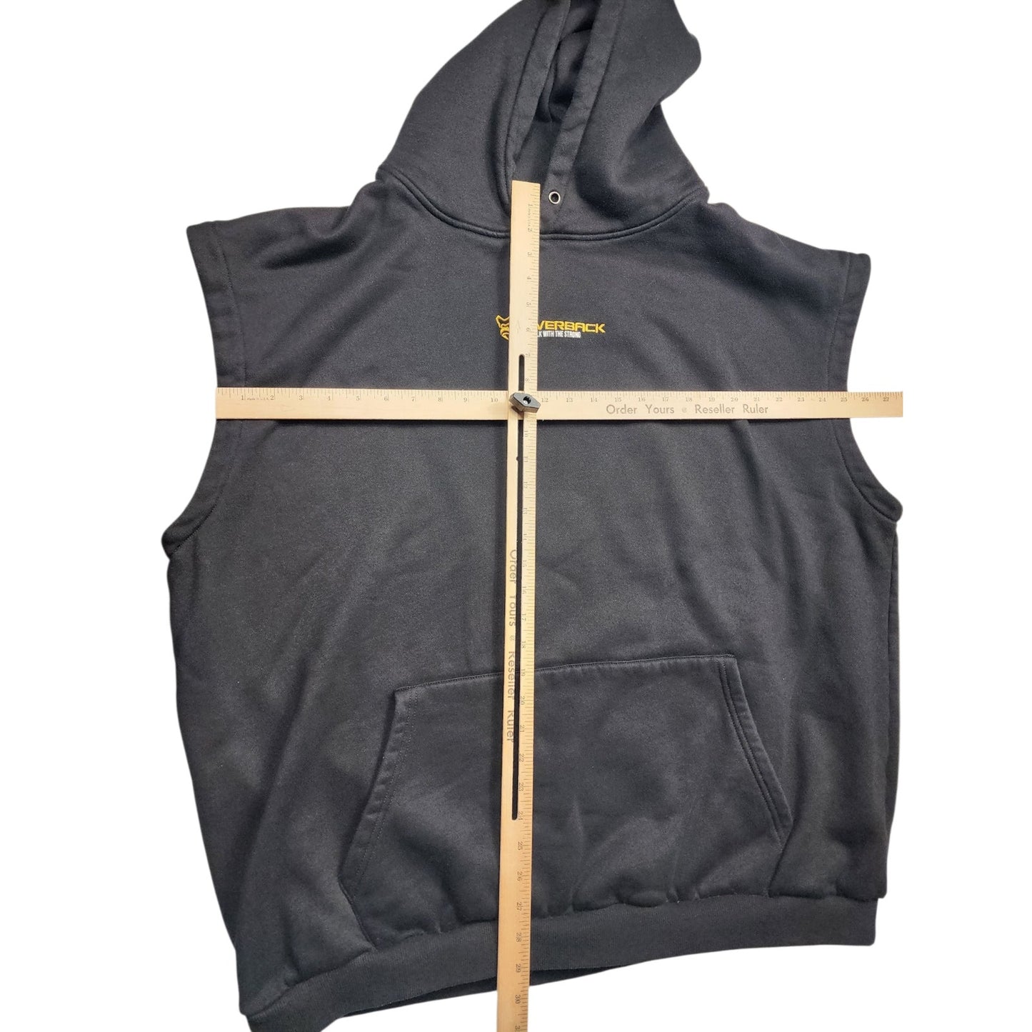 Silverback Strength Club Sleeveless Hoodie Mens 4XL Gym Bodybuilding Musclewear