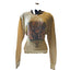 Def Leppard Pyromania Long Sleeve Thermal Top Womens Medium Band Graphic Shirt