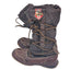 Pajar Boots Womens 7-7.5 Tall Snow Winter Hiking Leather Waterproof Fur Canada