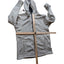 Rugged Elements Sherpa Lined Hoodie Jacket Men Medium Full Zip Outdoor Fleece