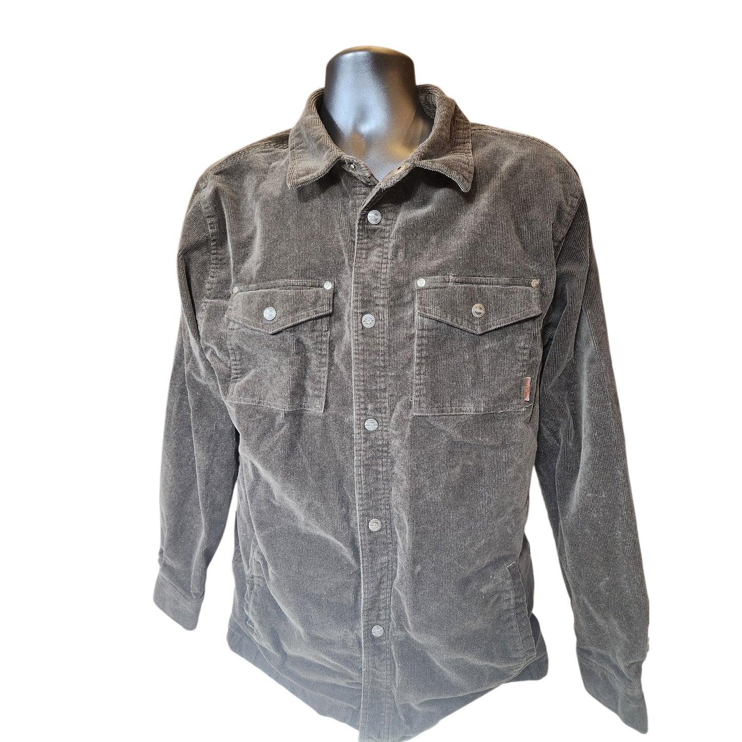 Legendary Whitetails Tough Buck Corduroy Shirt Jacket Large Tall Flannel Shacket