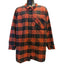 Eddie Bauer Women’s 3X Flannel Shirt Plaid Button Up Buffalo Check