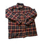 Dickies Sherpa Lined Flannel Jacket Mens XL Plaid Snap Warm Heavyweight Workwear