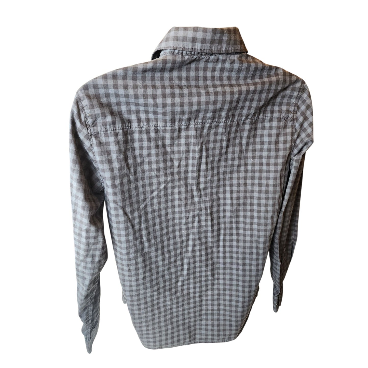 5.11 Tactical Mens Small Gray Plaid Long Sleeve Shirt Outdoor Hiking Casual