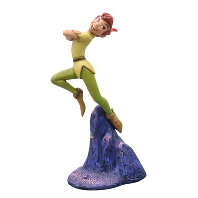 WDCC Peter Pan Figurine Nobody Calls Pan a Coward Vintage Disney Retired Box COA