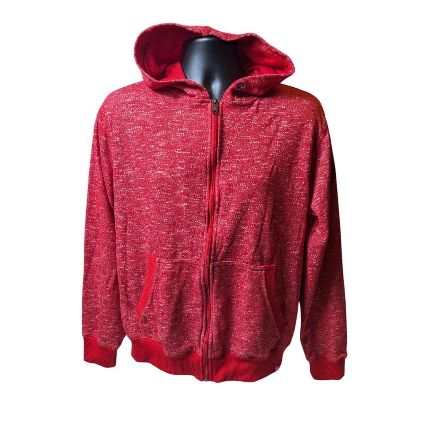Southpole Hoodie Mens Medium Zip Hooded Sweatshirt Kangaroo Pocket Streetwear