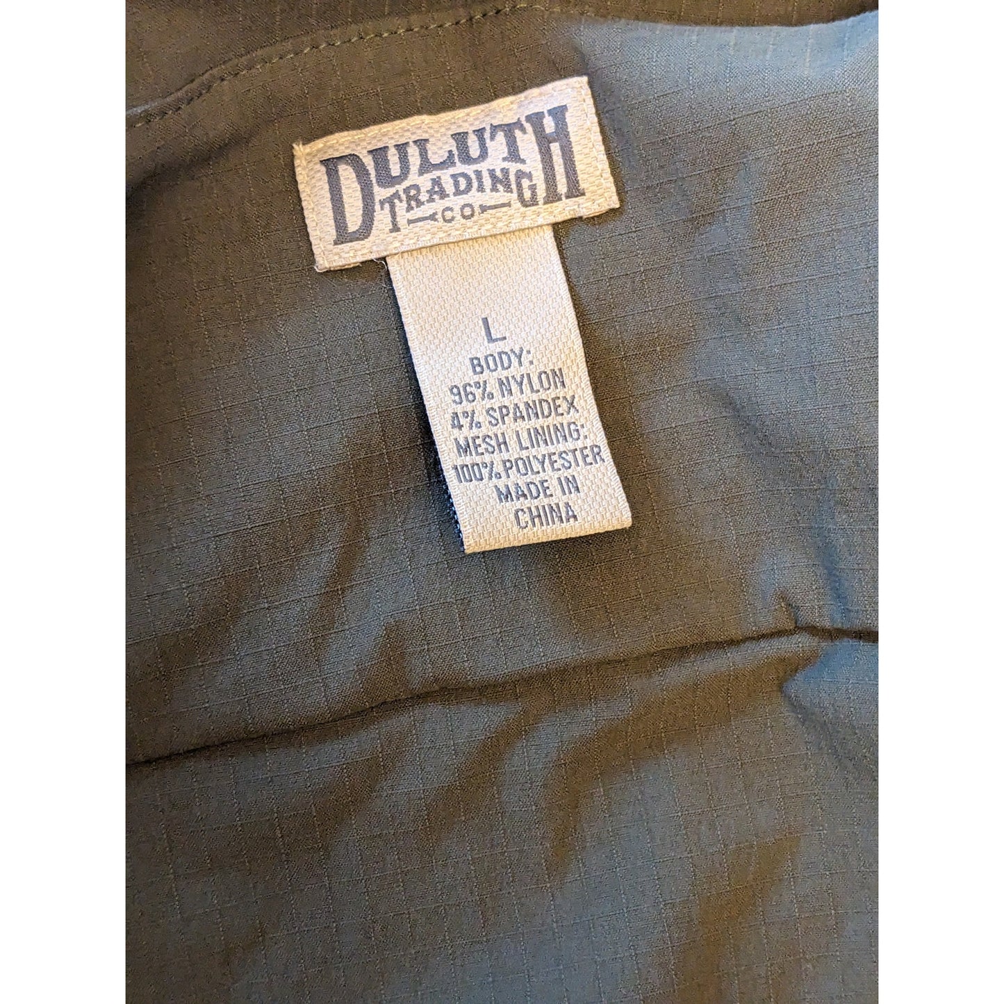 Duluth Trading Vest Women Large Utility Sleeveless Work Outdoors Garden Pockets