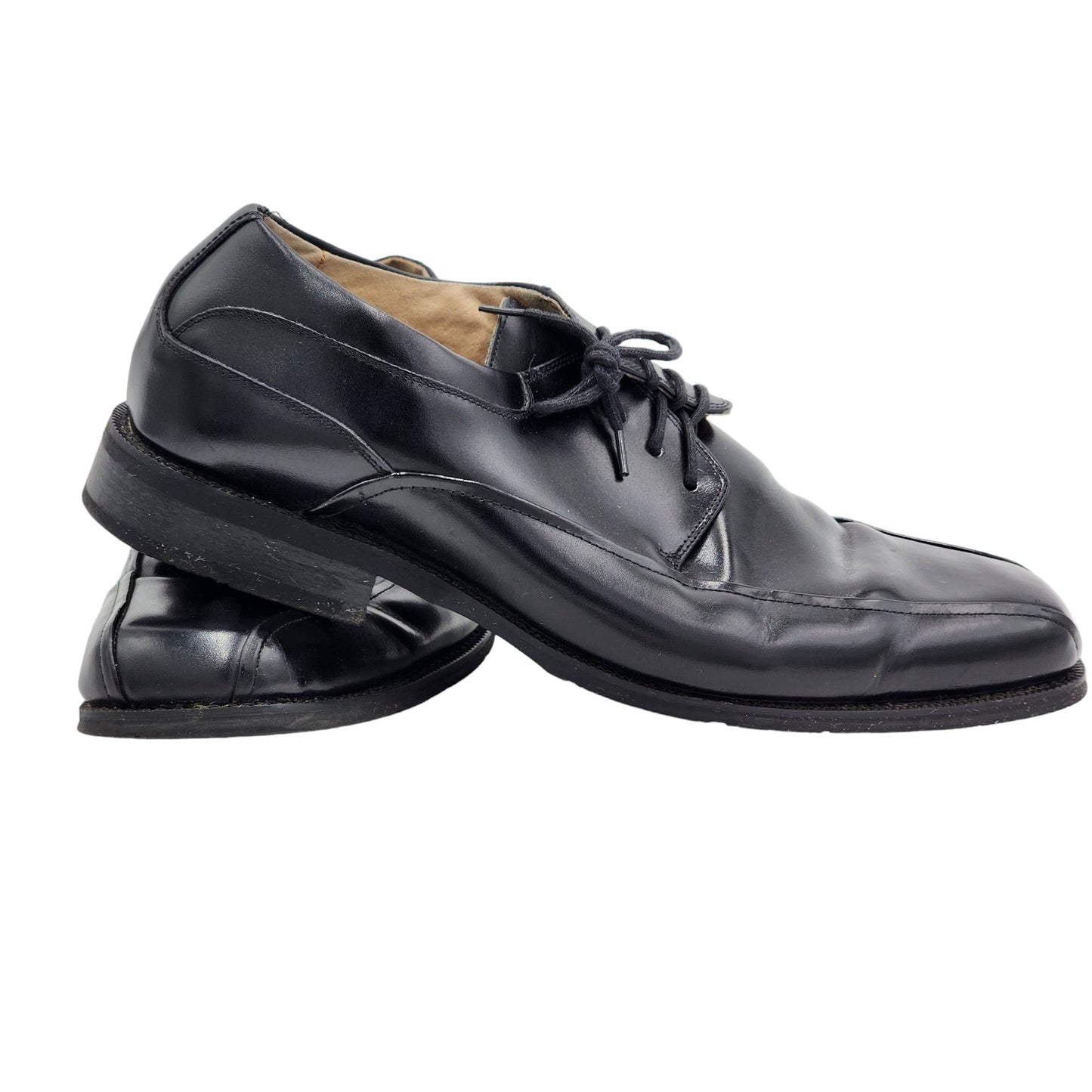 Florsheim Shoes Comfortech Mens 12D Dress Leather Square Toe Business 11256-001