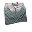 Alfred Dunner Cardigan Women 2X Knit Sweater Striped Ramie Button Front Layering
