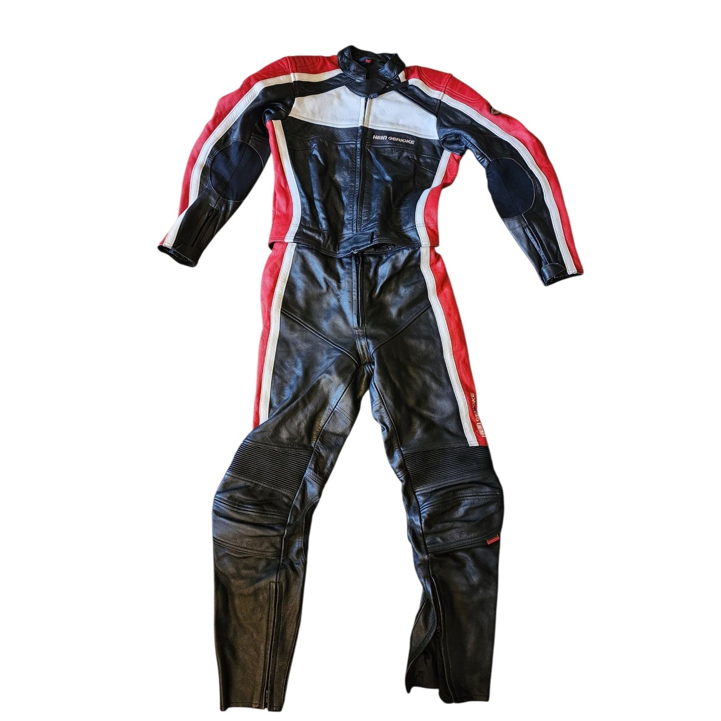 Hein Gericke PSR Hiprotec Leather Motorcycle Racing Suit Womens EU 36 US 4 Small