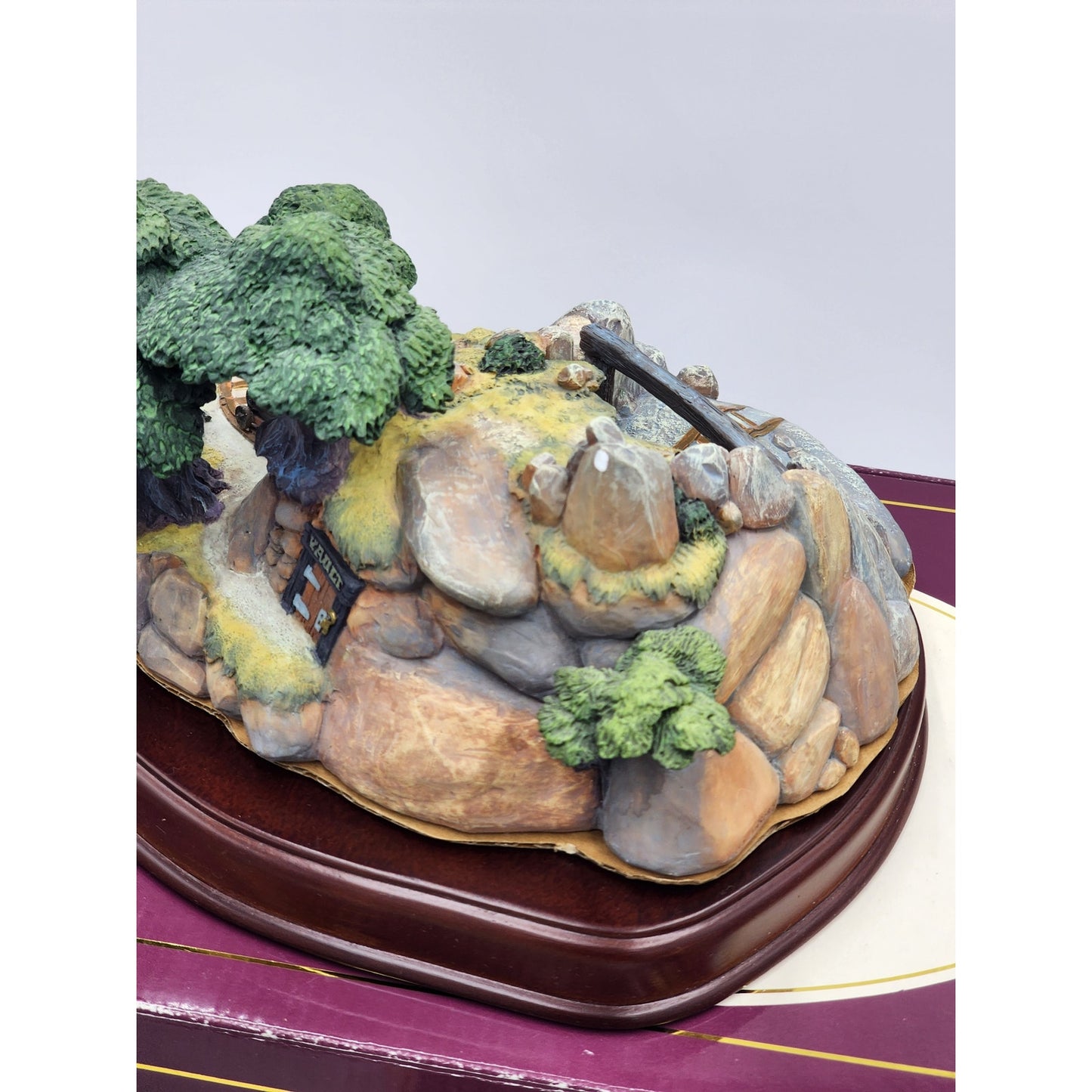 WDCC Disney Enchanted Places Snow White Seven Dwarfs Jewel Mine Vintage Box COA